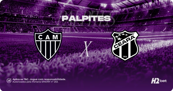Atlético-MG x Ceará: palpites e odds para o jogo do Brasileirão 2025