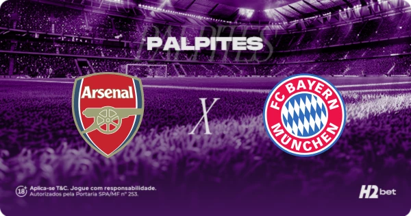 Arsenal x Bayern: análise e palpites para a Champions League