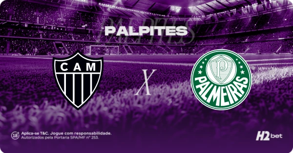 Atlético-MG x Palmeiras: análise completa, odds e palpites para o Brasileirão 