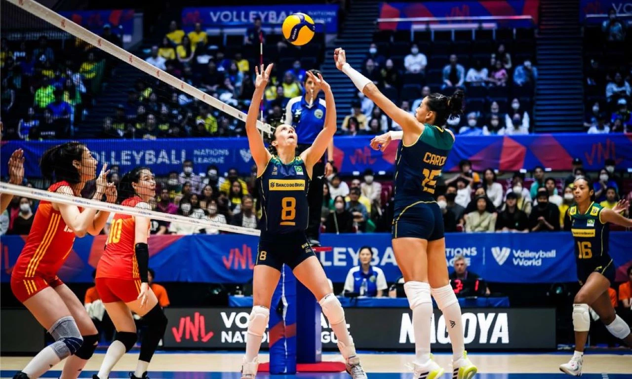 Quarta-feira (14/6) - No vôlei feminino, Brasil encara a Coreia pela Liga das Nações