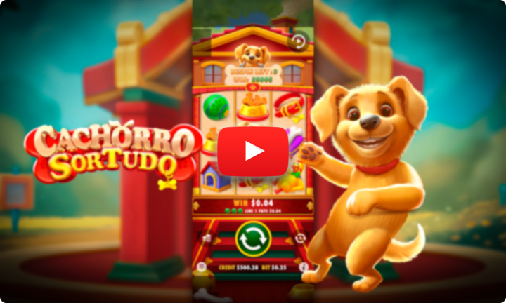 Gameplay do Cachorro Sortudo