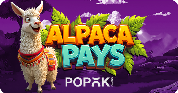 Jogo de slot Alpaca Pays da PopOK Gaming.