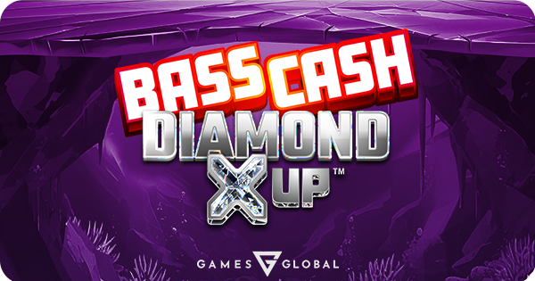 Jogo de slot Bass Cash Diamond X UP da Games Global.