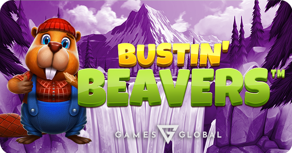 Logo do jogo Bustin Beavers.