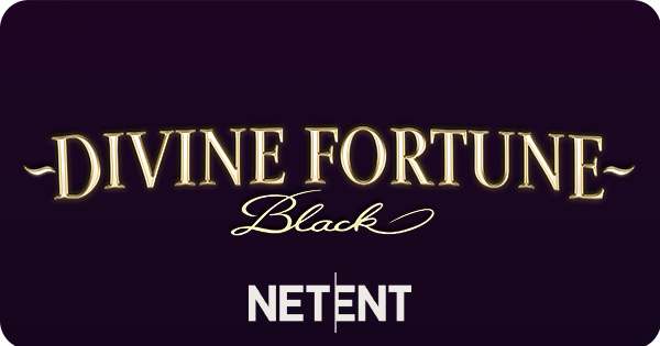 Jogo de slot Divine Fortune Black da NetEnt.