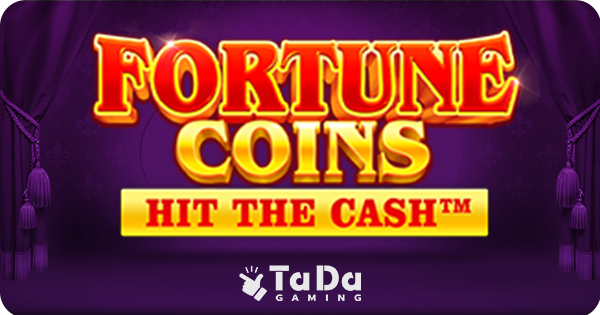 Jogo de slot Fortune Coins da TaDa Gaming.