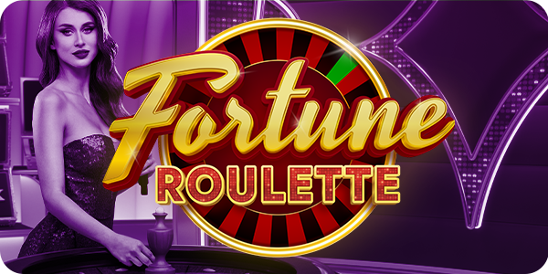 Jogo de cassino ao vivo Fortune Roulette da Pragmatic Play.