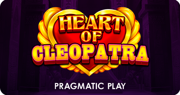 Jogo de slot Heart of Cleopatra da Pragmatic Play.