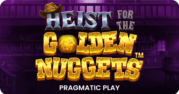 Jogo de slot Heist for the Golden Nuggets da Pragmatic Play.
