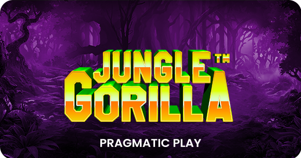 Logo do jogo Jungle Gorilla.