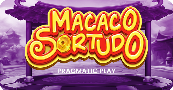 Logo do jogo Macaco Sortudo.