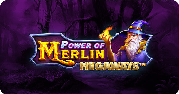 Logo do jogo Power of Merlin Megaways