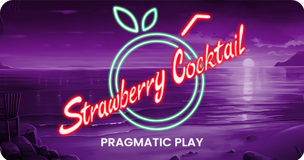 Jogo de slot Strawberry Cocktail da Pragmatic Play.