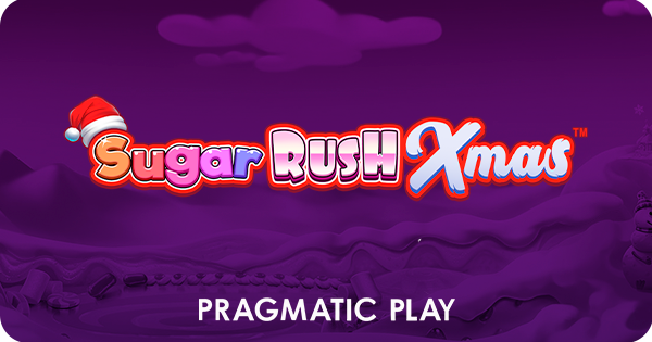 Jogo de slot Sugar Rush Xmas da Pragmatic Play.