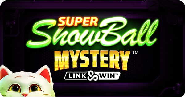 Jogo de bingo Super Showball Mystery Link&Win da Games Global.