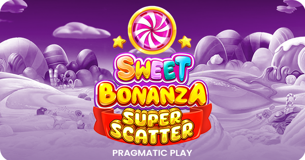 Logo do jogo Sweet Bonanza Super Scatter