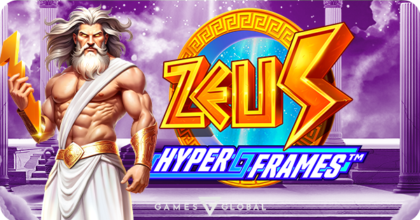 Jogo de slot Zeus Hyper Frames da Games Global.