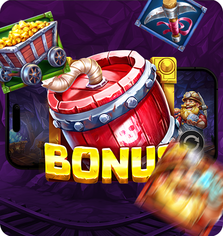 Símbolo Bônus do jogo Mining Rush.