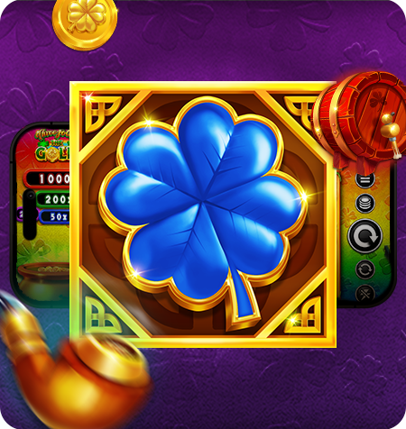 Simbolo Bonus Trevo Azul