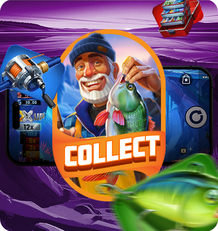 Símbolo Coletar do jogo Bass Cash Diamond X UP.