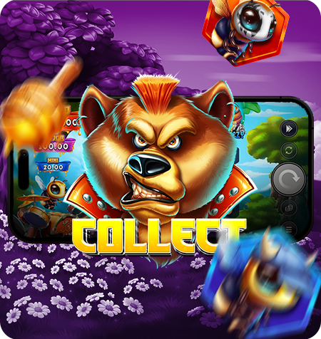 Símbolo Coletar do jogo