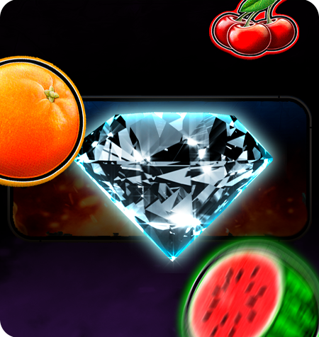 Símbolo de Diamante do jogo Ultra Hold and Spin.