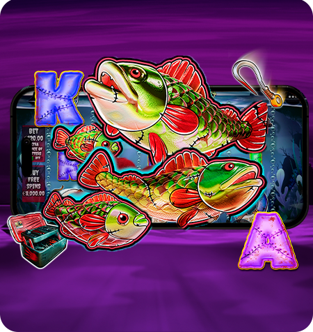 Símbolo de dinheiro do jogo Big Bass Halloween.