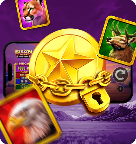 Simbolo do Dinehiro do Jogo Bison Prime Power Combo