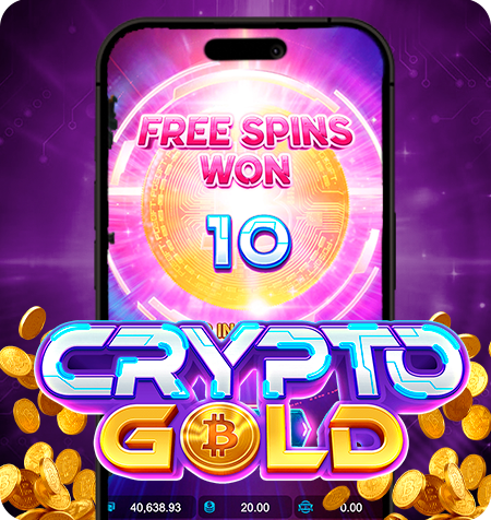 Símbolo de bônus do jogo Crypto Gold.