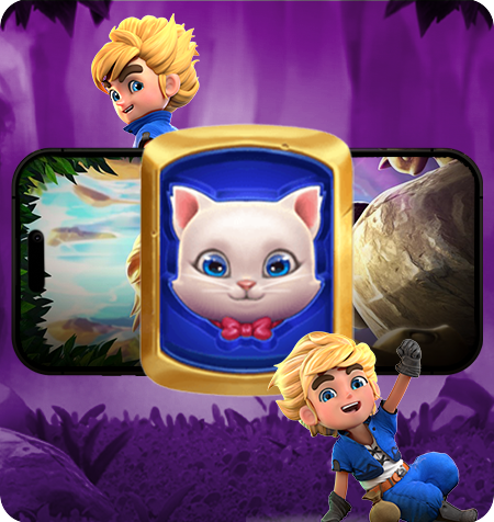 Símbolo Gato do Jogo Gem Saviour Sword