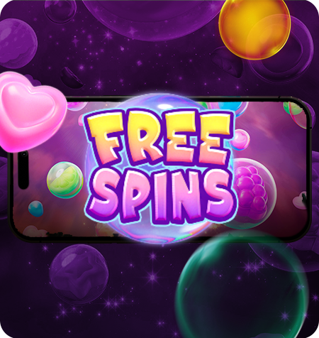 Símbolo de Giros Grátis do jogo Fruity Candy.