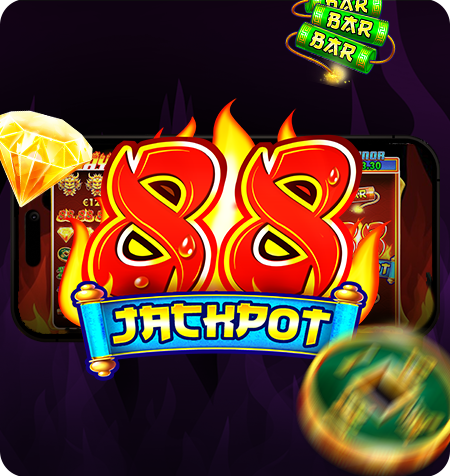 Símbolo Jackpot do jogo Fire 88.