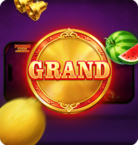 Símbolo GRAND do jogo Fortune Coins