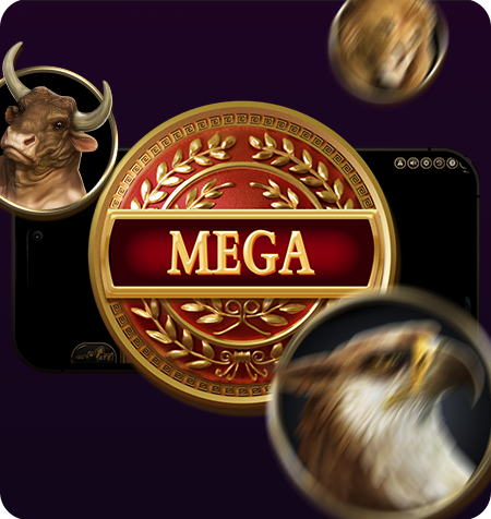 Símbolo Jackpot Mega do jogo Divine Fortune Black