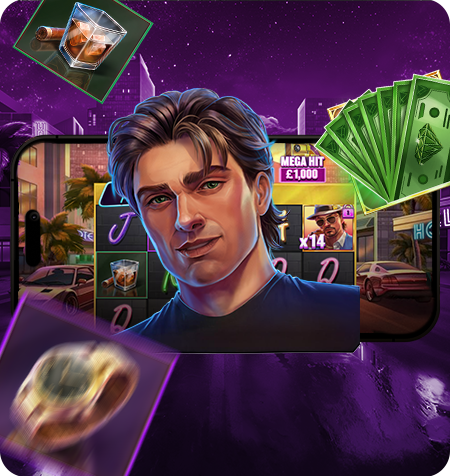Símbolo Kingpin do jogo Miami Rise.