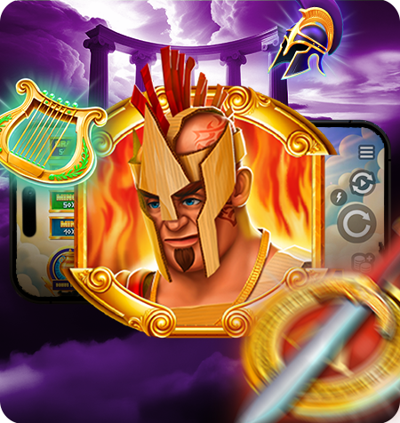 Símbolo Lenda 3 do jogo Unusual Suspects: Legends of Olympus