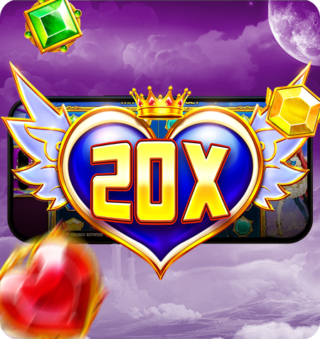 Símbolo Multiplicador 20x do jogo Starlight Princess
