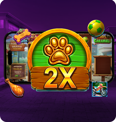 Símbolo especial do jogo O Vira-lata Caramelo