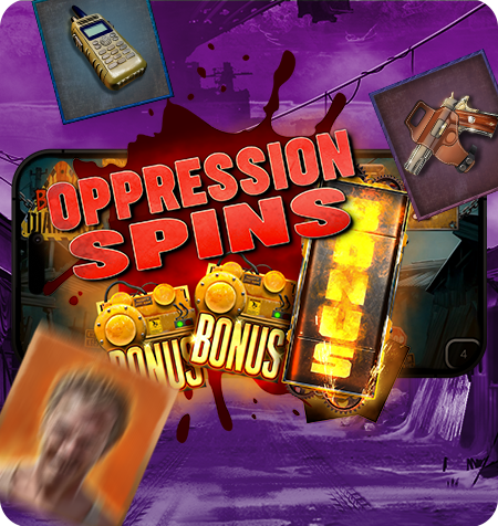 Oppression Spins do jogo.
