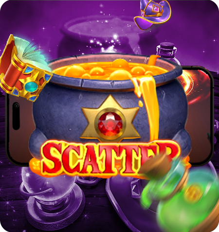 Símbolo Scatter do jogo Alchemy Gold