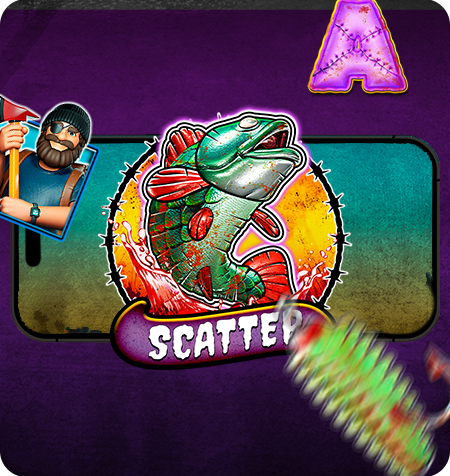 Símbolo Scatter do jogo Big Bass Halloween 3.