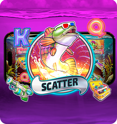 Símbolo Scatter do jogo Big Bass Reel Repeat.