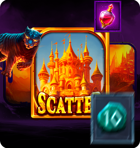 Bônus do jogo Castle of Fire