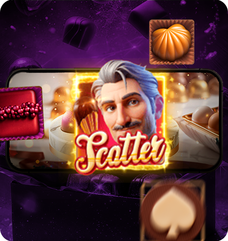 Símbolo Giro Grátis do jogo Chocolate Deluxe