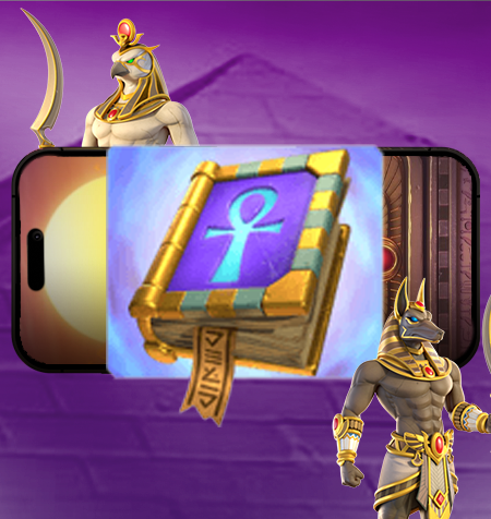 Símbolo Scatter do jogo Egypt's Book of Mystery.