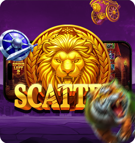Símbolo Scatter do jogo Eye of Spartacus.