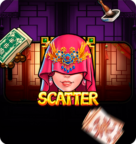 Símbolo Scatter do jogo Flirting Scholar.