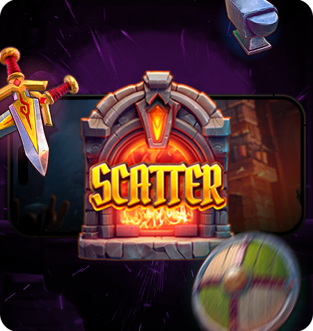 Símbolo Scatter do jogo Forge of Wealth.