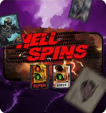 Símbolo Scatter e Hellevator Booster do jogo.