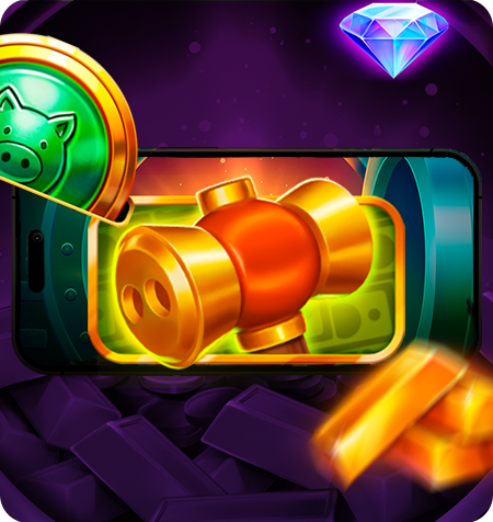 Símbolo Scatter do jogo J Mania Lucky Pyggs.